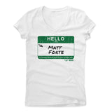 Womens Women's V-Neck White