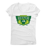 Womens Women's V-Neck White