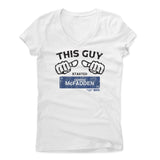 Womens Women's V-Neck White