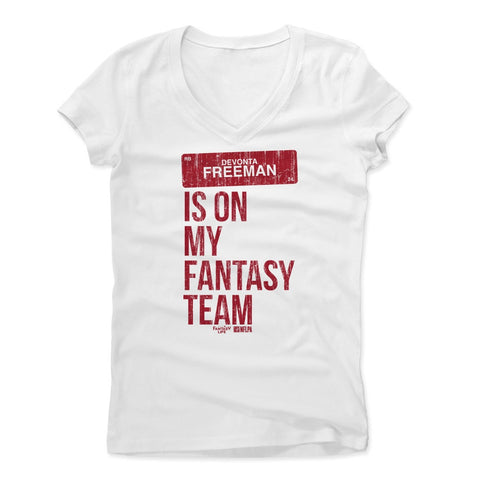 Womens Women's V-Neck White
