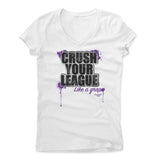 Womens Women's V-Neck White