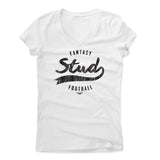 Womens Women's V-Neck White