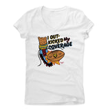 Womens Women's V-Neck White