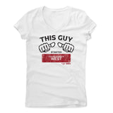 Womens Women's V-Neck White