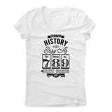 Womens Women's V-Neck White