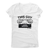 Womens Women's V-Neck White