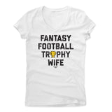 Womens Women's V-Neck White